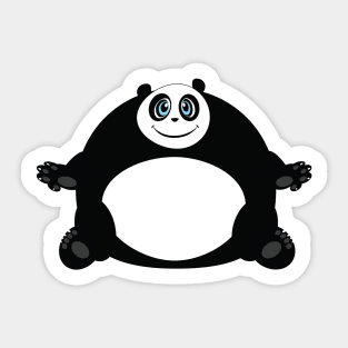 Panda Ball Sticker